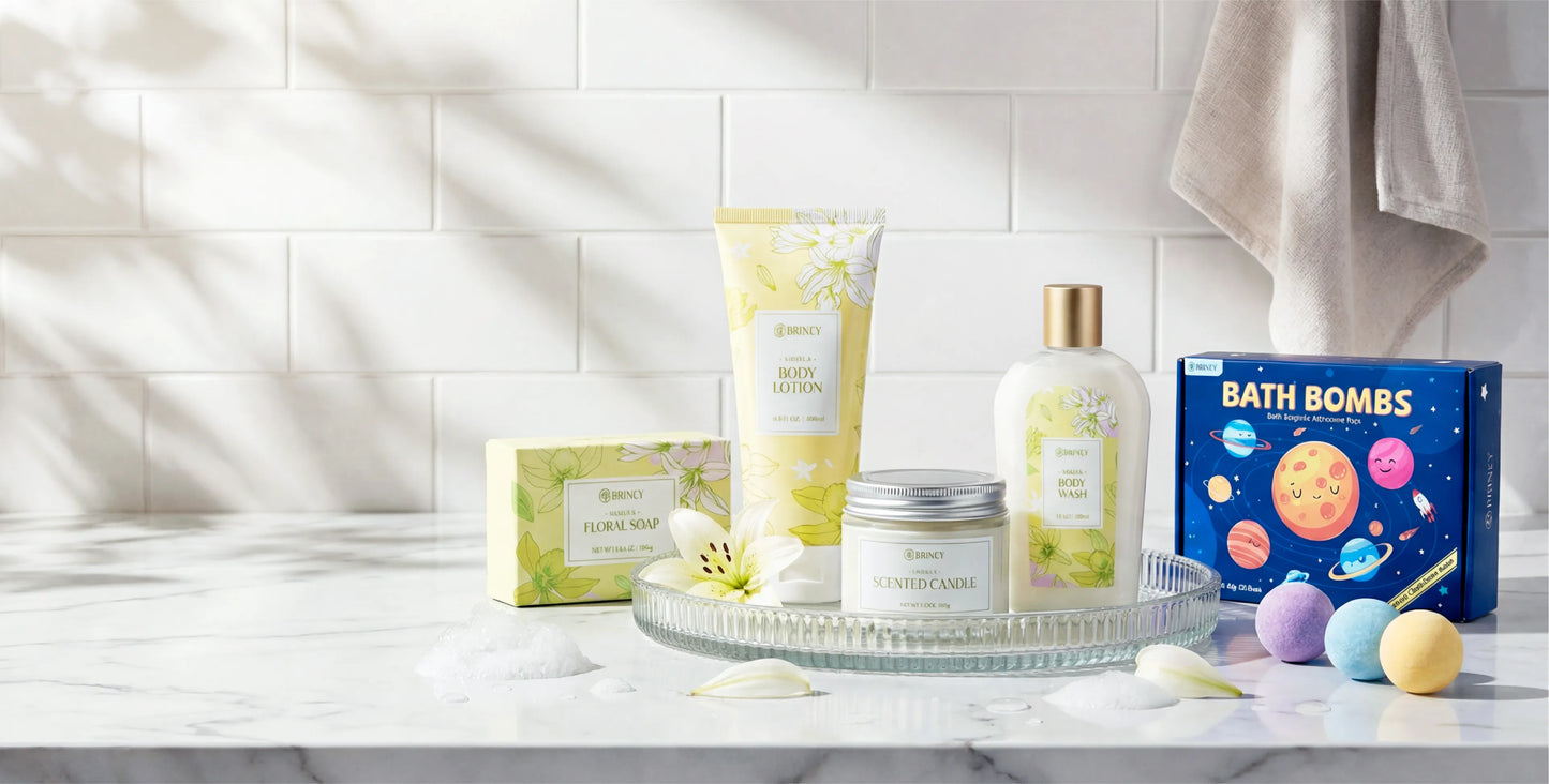 Natural plant extract bath set